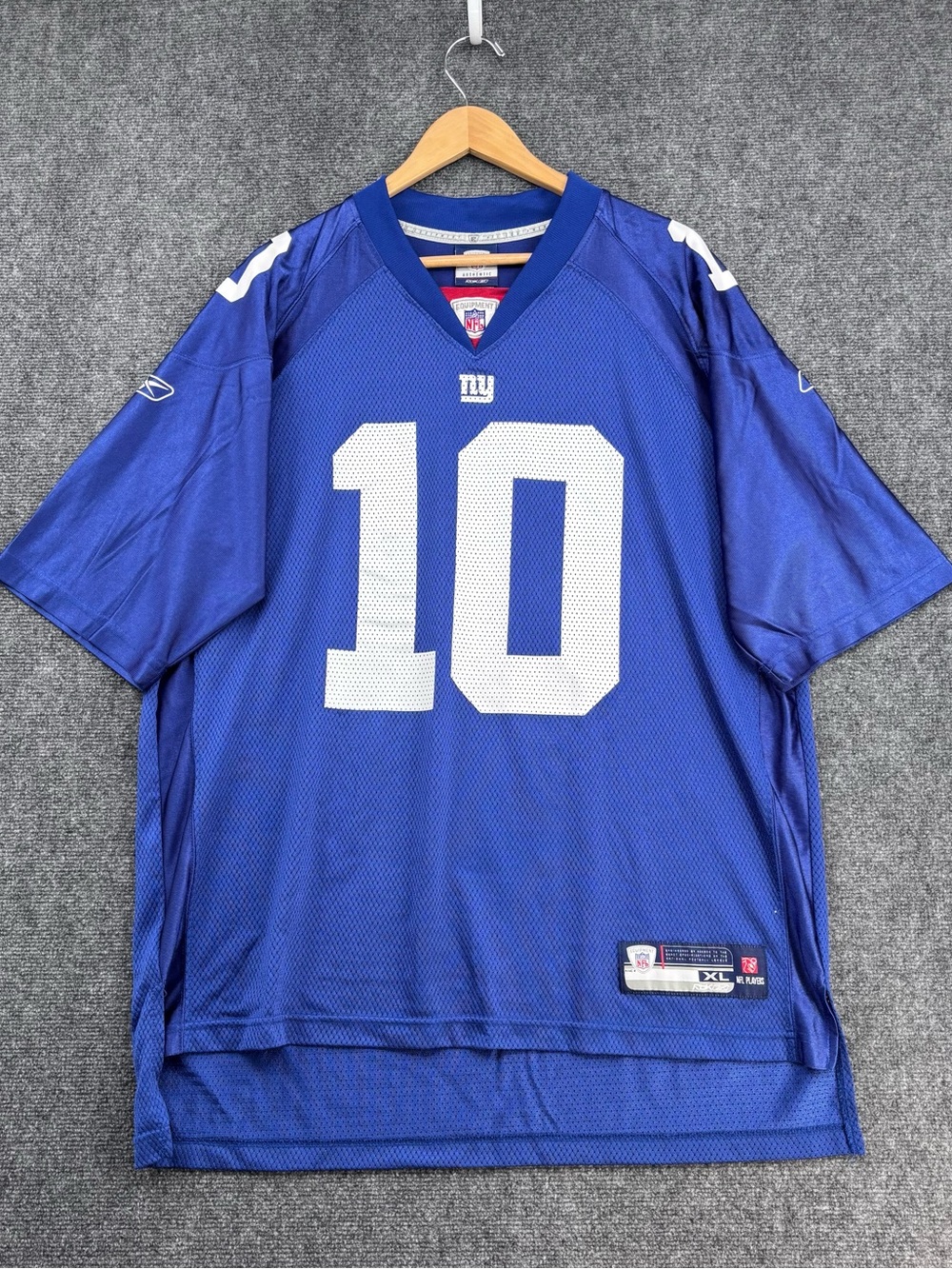 Eli Manning #10 Jersey NFL Blue NY Giants Men’s XL